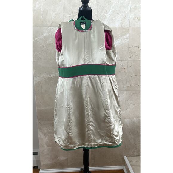 VTG J.Crew Belted Wool Lady Day Coat P8 Kelly Green, Classic Preppy Jenna Lyons - Picture 15 of 15